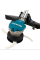 Акумуляторна коса Makita DUR368LZ, 2 акб BL1850B 18+18V, з/п DC18RC, футболка M