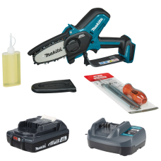 Акумуляторна ланцюгова пила Makita DUC101Z, з акб BLB182 та з/п DCB18WA