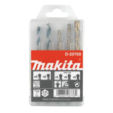 Набор сверл по металлу и дереву Makita, 5 шт