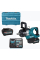 Аккумуляторный ударный гайковерт с удлиненным хвостовиком Makita XGT 40 V MAX TW009GT201, 2 акб 40 В 5 Ah, з/у DC40RA в кейсе