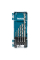 Аккумуляторная дрель-шуруповерт Makita LXT Basic DDF490WVE, 2 акб BLB182, з/у DCB18WA, набор сверл, набор бит с держателем, кейс