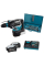 Аккумуляторный перфоратор Makita XGT 40 V MAX HR005GZ01, 2 акб BL4040, з/у DC40RA, набор зубил