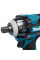 Аккумуляторный ударный гайковерт Makita XGT 40 V MAX TW005GD201, 2 акб, з/у, кейс MakPac, перчатки, набор головок