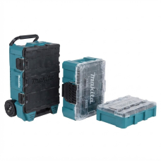 Модульна система Makita MakTrak SET-P-91001-2-0826: ящик на колеса P-91001 + органайзер P-91045 + органайзер P-91067