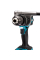 Аккумуляторная дрель-шуруповерт Makita XGT 40 V MAX DF001GD201, 2 акб 40 V 2.5 Ah, з/у, в кейсе