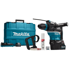 Акумуляторний перфоратор Makita XGT 40 V MAX HR005GM202, 2 акб 40 V 4.0 Ah, з/п DC40RA, в кейсі