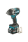 Аккумуляторный гайковерт Makita XGT 40 V MAX TW007GD201, 2 акб 40 V 2.5 Ah, з/у DC40RA, кейс