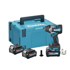 Аккумуляторный гайковерт Makita XGT 40 V MAX TW007GD201, 2 акб 40 V 2.5 Ah, з/у DC40RA, кейс