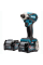 Аккумуляторный гайковерт Makita XGT 40 V MAX TD001GM201, 2 акб 40 V 4.0 Ah, з/у DC40RA, кейс