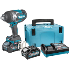Аккумуляторный гайковерт Makita XGT 40 V MAX TW001GM201, 2 акб 40 V 4.0 Ah, з/у DC40RA, кейс