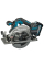 Аккумуляторная дисковая пила Makita XGT 40 V MAX HS012GD201, 2 акб BL4025 и з/у DC40RA в кейсе Makpac 3