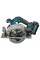 Аккумуляторная дисковая пила Makita XGT 40 V MAX HS012GD201, 2 акб BL4025 и з/у DC40RA в кейсе Makpac 3