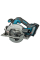 Аккумуляторная дисковая пила Makita XGT 40 V MAX HS012GD201, 2 акб BL4025 и з/у DC40RA в кейсе Makpac 3