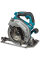 Аккумуляторная дисковая пила Makita XGT 40 V MAX HS004GM202, 2 акб BL4040 и з/у DC40RA в кейсе MakPAc