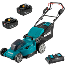 Акумуляторна газонокосарка Makita DLM538CT2, 2 акб BL1850B та з/п DC18SH
