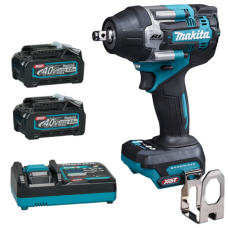 Аккумуляторный гайковерт Makita XGT 40 V MAX TW007GZ, 2 акб BL4040 и з/у DC40RA