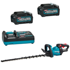 Акумуляторний кущоріз Makita XGT 40 V MAX UH006GZ, 2 акб BL4040 та з/п DC40RA