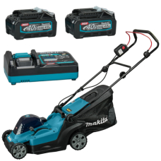 Акумуляторна газонокосарка Makita XGT 40 V MAX LM003GZ, 2 акб BL4040 та з/п DC40RA
