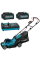 Акумуляторна газонокосарка Makita XGT 40 V MAX LM003GZ, 2 акб BL4040 та з/п DC40RA
