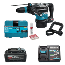 Акумуляторний перфоратор Makita XGT 40 V MAX HR005GZ01, з акб 4 Ah та з/п