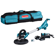 Аккумуляторная шлифовальная машина для стен (жираф) LXT Makita DSL801RTEU с модулем AWS, 2 акб 5 Ah и з/у DC18RC в сумке